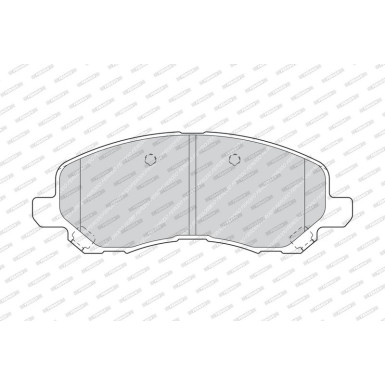 Ferodo Bremsbelagsatz, Scheibenbremse PREMIER ECO FRICTION FDB1621