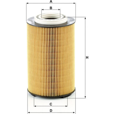 Ölfilter HU 1291/1 Z