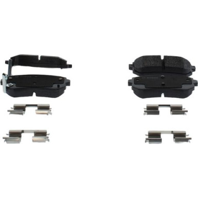 BOSCH Bremsbelagsatz, Scheibenbremse 0 986 494 627