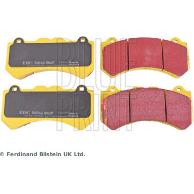 Blue Print Bremsbelagsatz, Scheibenbremse ADN142143