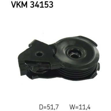 Spannrolle, Keilrippenriemen VKM 34153 Spannrolle, Keilrippenriemen VKM 34153