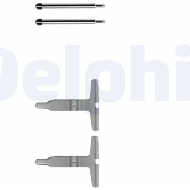 Delphi Zubehörsatz, Scheibenbremsbelag LX0312