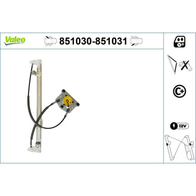 Valeo Fensterheber 851031