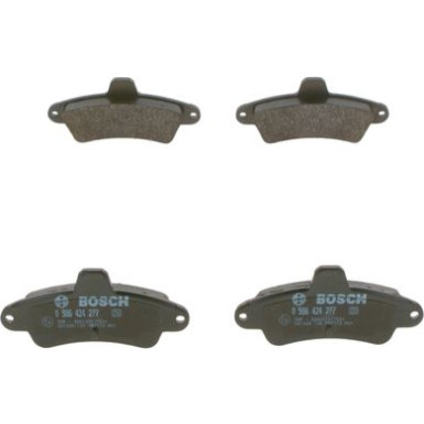 BOSCH Bremsbelagsatz, Scheibenbremse 0 986 424 277 BOSCH Bremsbelagsatz, Scheibenbremse 0 986 424 277