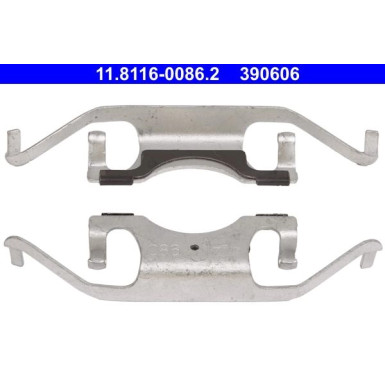 Feder, Bremssattel 11.8116-0086.2