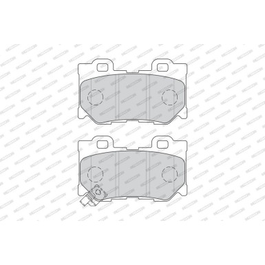 Ferodo Bremsbelagsatz, Scheibenbremse PREMIER ECO FRICTION FDB4312