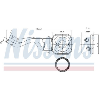 Ölkühler, Motoröl 90685