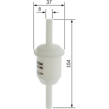 BOSCH Kraftstofffilter 0 450 904 060 BOSCH Kraftstofffilter 0 450 904 060