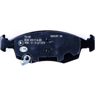 Bremsbelagsatz, Scheibenbremse 8DB 355 016-231 Bremsbelagsatz, Scheibenbremse 8DB 355 016-231