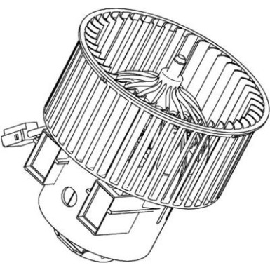 Mahle Innenraumgebläse BEHR Premium Line AB 116 000P