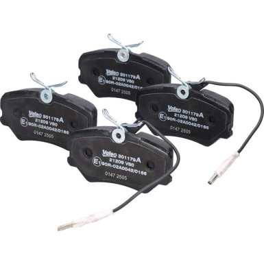 Valeo Bremsbelagsatz, Scheibenbremse EXPERT 301179A