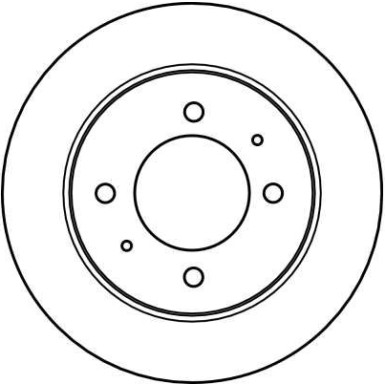 TRW Bremsscheibe DF4122 TRW Bremsscheibe DF4122