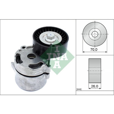 Riemenspanner, Keilrippenriemen 534 0711 10 Riemenspanner, Keilrippenriemen 534 0711 10