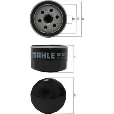 Ölfilter OC 467 Ölfilter OC 467