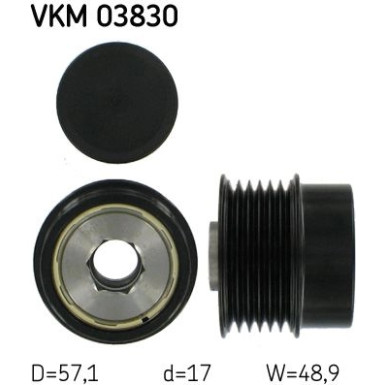 Generatorfreilauf VKM 03830 Generatorfreilauf VKM 03830