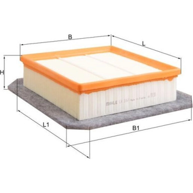 Luftfilter LX 3061