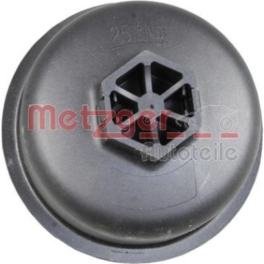 Metzger Deckel, Ölfiltergehäuse 2370053
