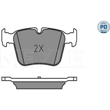 Meyle Bremsbelagsatz, Scheibenbremse MEYLE-PD: Advanced performance and design 025 253 5416/PD Meyle Bremsbelagsatz, Scheibenbremse MEYLE-PD: Advanced performance and design 025 253 5416/PD