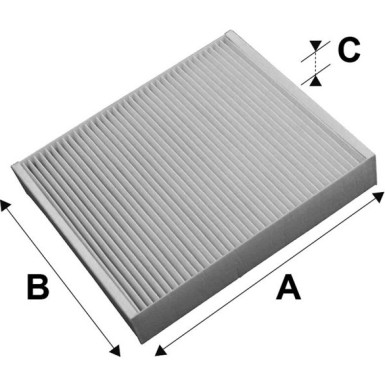 Valeo Filter, Innenraumluft VALEO ESSENTIAL 715658 Valeo Filter, Innenraumluft VALEO ESSENTIAL 715658