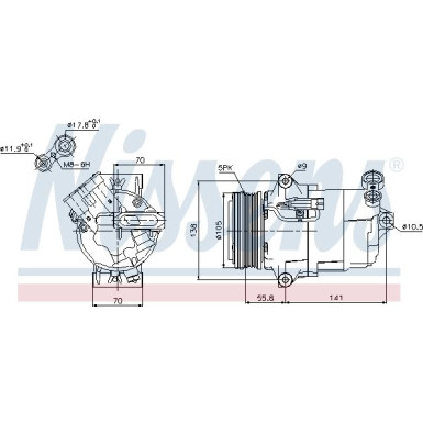 Kompressor, Klimaanlage 89038 Kompressor, Klimaanlage 89038