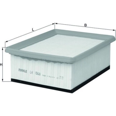 Knecht Luftfilter LX 1568