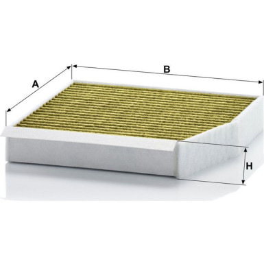 MANN-FILTER FP 26 007/1 Innenraumfilter FreciousPlus Aktivkohlefilter mit Polyphenol, antibakteriell, Feinstaubfilter (PM 2.5) MANN-FILTER FP 26 007/1 Innenraumfilter FreciousPlus Aktivkohlefilter mit Polyphenol, antibakteriell, Feinstaubfilter (PM 2.5)