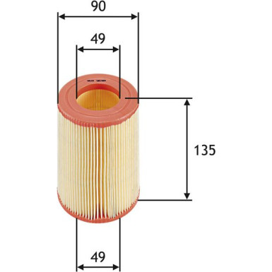 Luftfilter 585660 Luftfilter 585660
