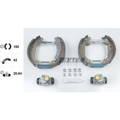 Textar Bremsbackensatz Shoe Kit Pro 84037408