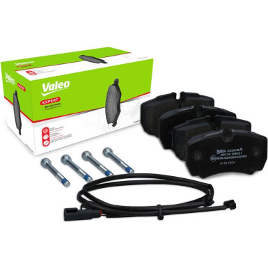 Valeo Bremsbelagsatz, Scheibenbremse EXPERT 302875A Valeo Bremsbelagsatz, Scheibenbremse EXPERT 302875A