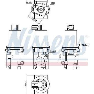 AGR-Ventil 98185 AGR-Ventil 98185