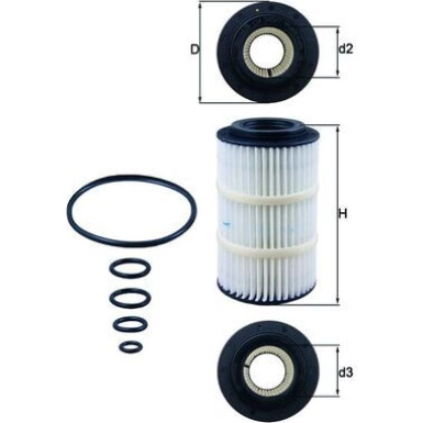 Ölfilter OX 345/7D Ölfilter OX 345/7D