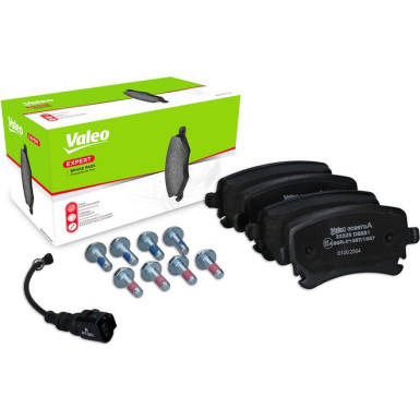 Valeo Bremsbelagsatz, Scheibenbremse EXPERT 302673A Valeo Bremsbelagsatz, Scheibenbremse EXPERT 302673A
