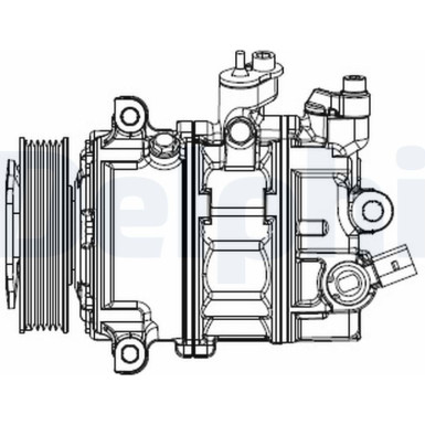 Kompressor, Klimaanlage CS20529