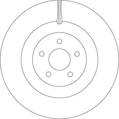 TRW Bremsscheibe DF6871