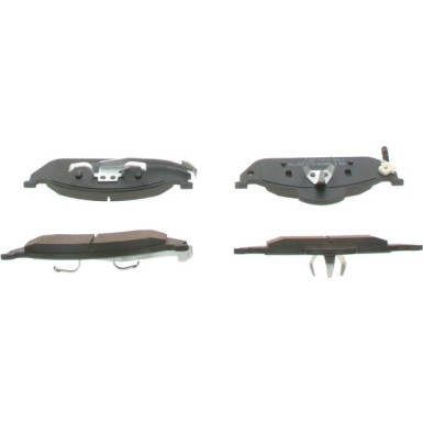 BOSCH Bremsbelagsatz, Scheibenbremse 0 986 424 611
