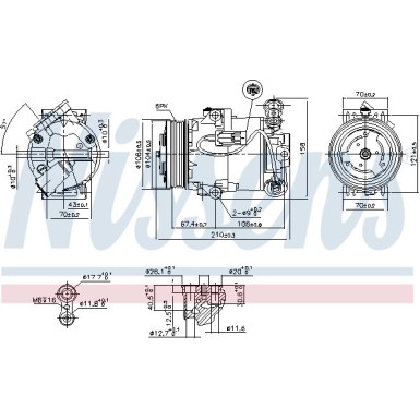 Kompressor, Klimaanlage 89096 Kompressor, Klimaanlage 89096