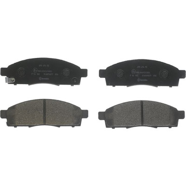 Brembo Bremsbelagsatz, Scheibenbremse PRIME LINE P 56 102