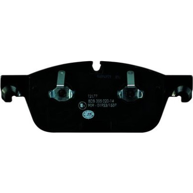 Hella Bremsbelagsatz, Scheibenbremse 8DB 355 020-141 Hella Bremsbelagsatz, Scheibenbremse 8DB 355 020-141