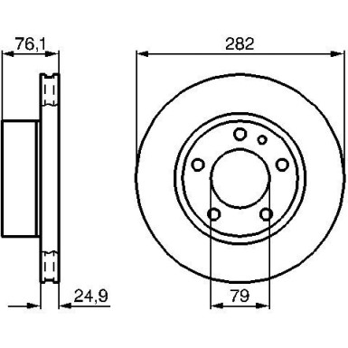 Bremsscheibe 0 986 478 217 Bremsscheibe 0 986 478 217