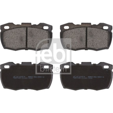FEBI BILSTEIN 116120 Bremsbeläge