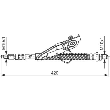 Bremsschlauch 1 987 476 816