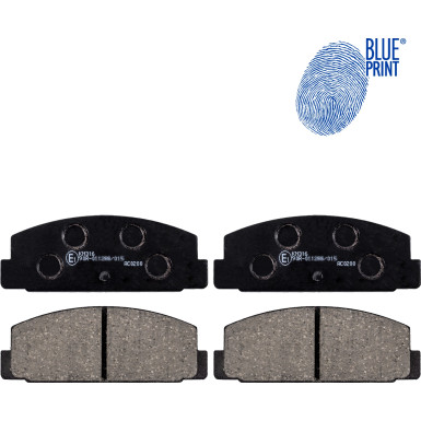 Blue Print Bremsbelagsatz, Scheibenbremse ADM54248