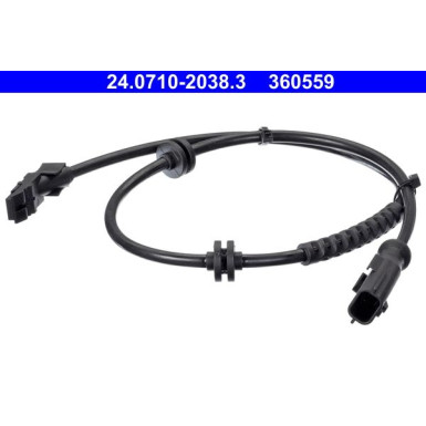 Sensor, Raddrehzahl 24.0710-2038.3