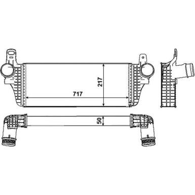 Ladeluftkühler 30466