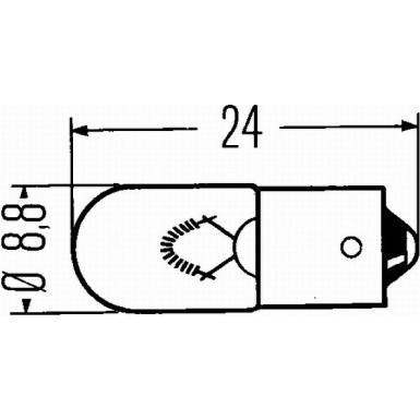 Hella Glühlampe Heavy Duty 8GP 002 068-241
