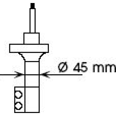 Stoßdämpfer 632073 Stoßdämpfer 632073