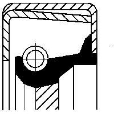 Corteco Wellendichtring, Schaltgetriebe 12014345B