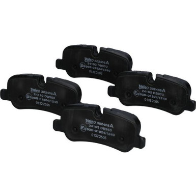 Valeo Bremsbelagsatz, Scheibenbremse EXPERT 302405A Valeo Bremsbelagsatz, Scheibenbremse EXPERT 302405A