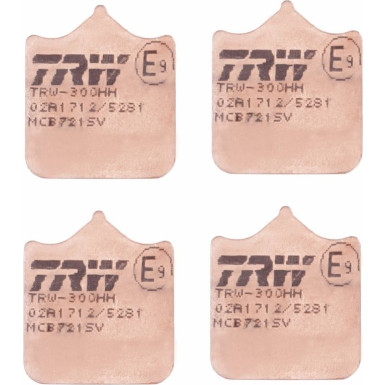 Bremsbelagsatz, Scheibenbremse MCB721SV