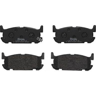 Brembo Bremsbelagsatz, Scheibenbremse PRIME LINE P 49 031